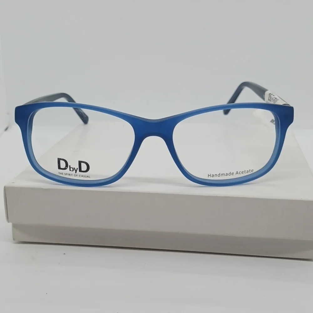 Nwt Men's D By D Eyeglass Frames Dbcm20 Navy Black